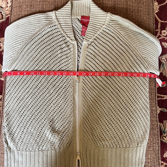 Light Green Knit Cardigan with Matching Tank HPπ - Picture 4 of 14